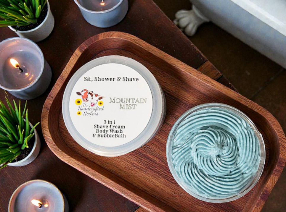 Sit, Shower & Shave MOUNTAIN MIST