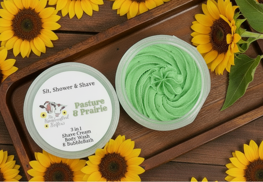 Sit, Shower & Shave PASTURE & PRAIRIE
