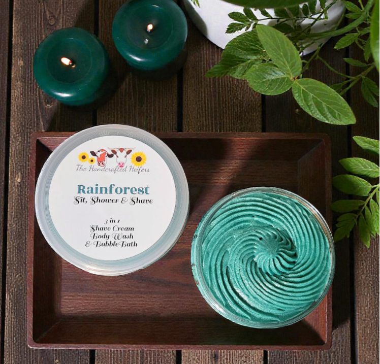 Sit, Shower & Shave RAINFOREST