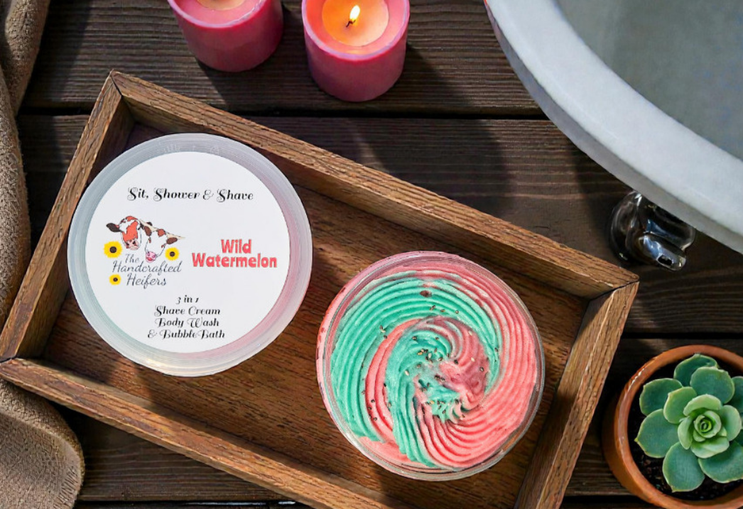 Sit, Shower & Shave WATERMELON