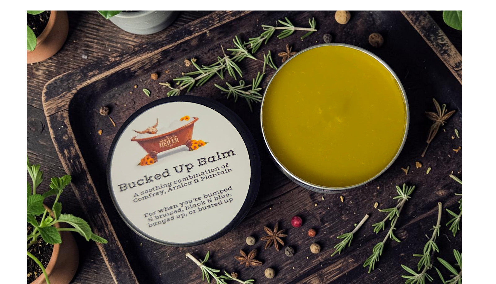 Bucked Up Balm (Comfrey & Arnica)