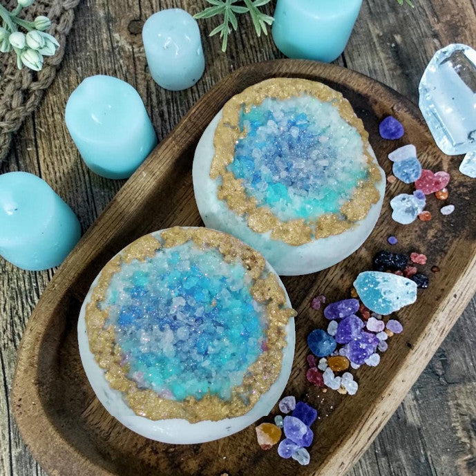 Geode Bath Bomb (Blue)